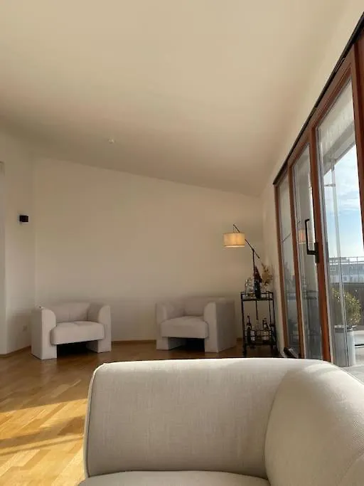 Апартаменты Penthouse Am Waldplatz Лейпциг