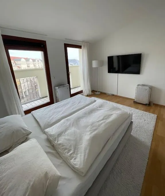 Апартаменты Penthouse Am Waldplatz Лейпциг