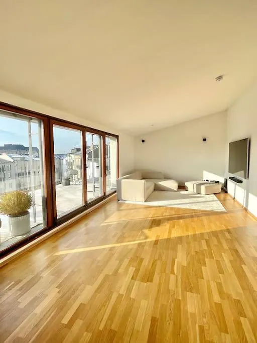 Апартаменты Penthouse Am Waldplatz Лейпциг
